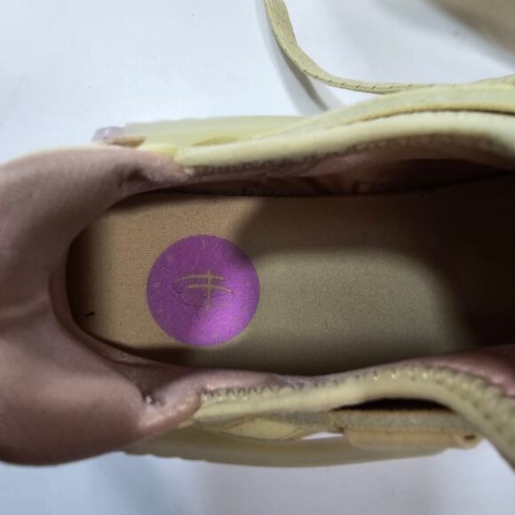 Nike Air Huarache Craft Sneaker in Sanddrift, Team Gold, Pink Oxford, & Earth - Picture 5 of 9